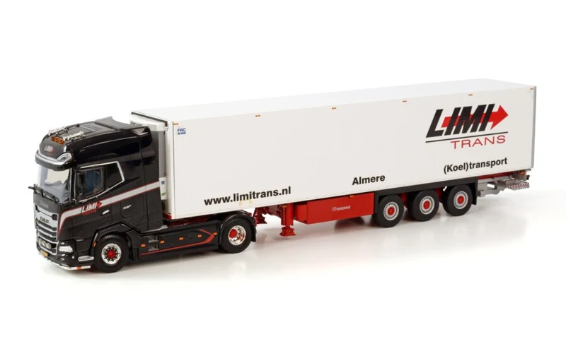 DAF XG+ 4x2 "Limi Trans" rimorchio Frigo 3 assi 1:50