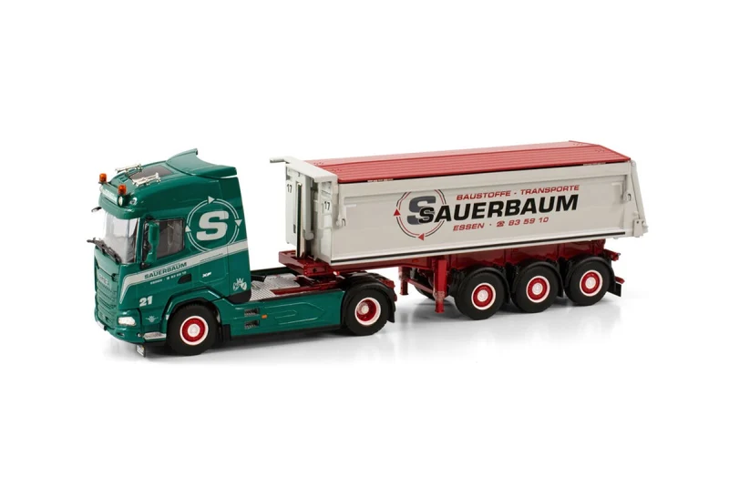 DAF XF 4X2 Tipper Trailer "Sauerbaum" 1:50