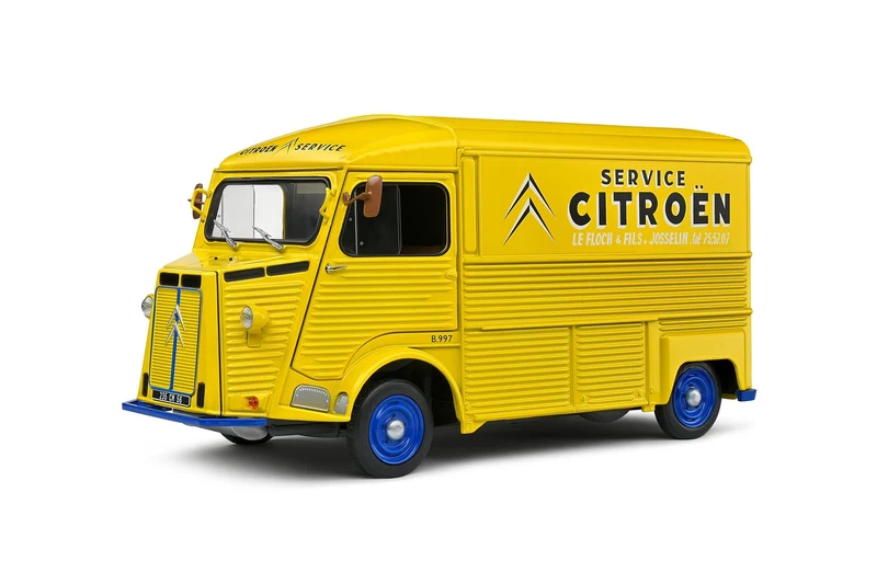 Citroen Type HY 1969 "Citroen Service" yellow 1:18