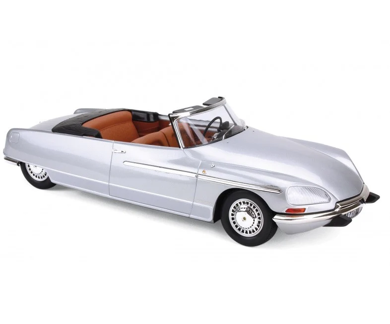 Citroen DS 19 Chapron Palm Beach 1968 silver metallic 1:18