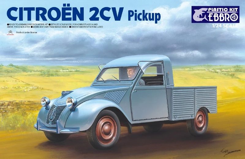 Citroen 2CV Pick Up Kit 1:24