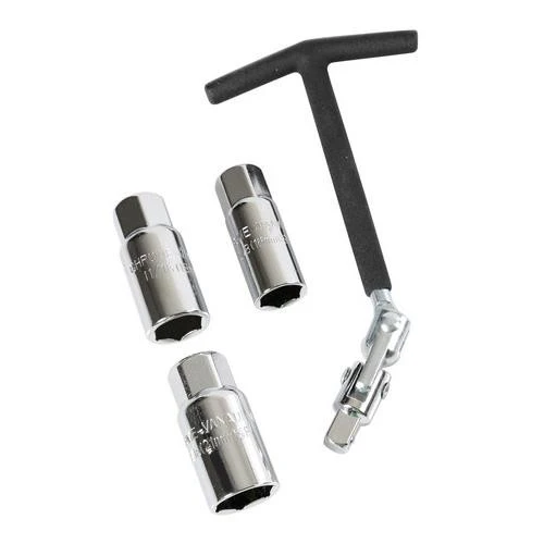 Chiave svita candele snodabile 3 in 1 bussole 16+18+21 mm