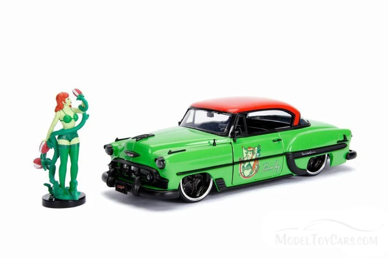 Chevrolet Bel Air 1953 "Poison Ivy" con personaggio 1:24
