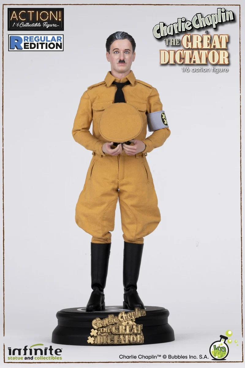 Charlie Chapline The Great Dictator Deluxe Edition Action Figure Limited Edition Statue 1:6
