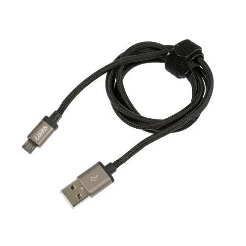Cavo rinforzato Usb - Micro Usb 100 cm Nero