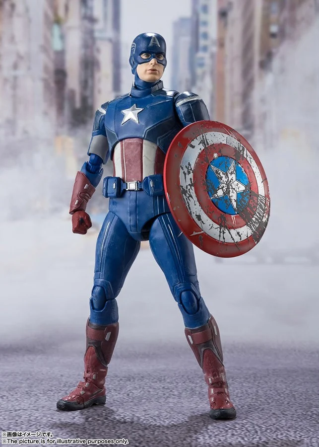 Captain America SHF Avengers Assemble 15 cm Action Figure