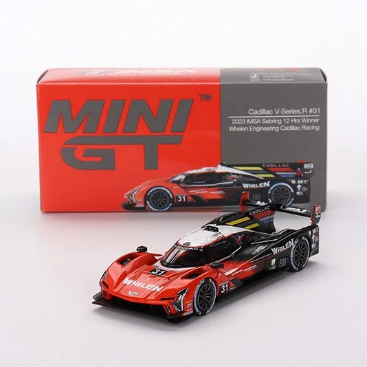 Cadillac V-Series.R 31 Whelen Engineering Cadillac Racing 2023 IMSA Sebring 12 Hrs Winner 1:64