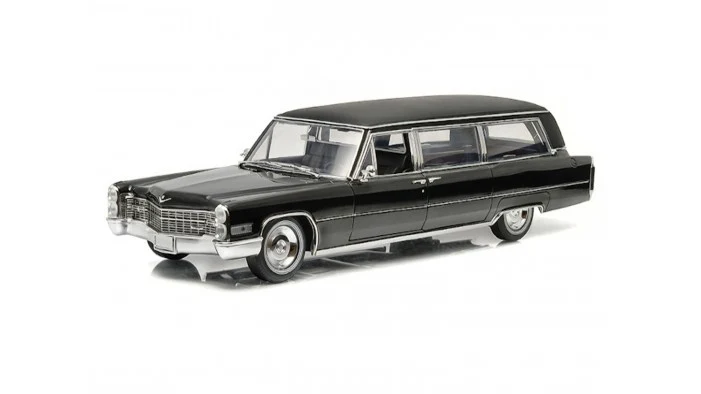 Cadillac S&S limousine 1966 black 1:18