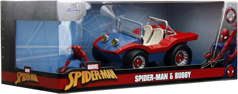 Buggy with Spiderman figure "Marvel Spider-Man" 1:24