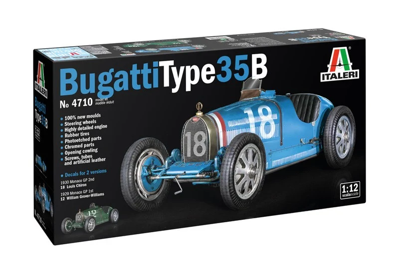 Bugatti Type 35B 1930 Kit 1:12