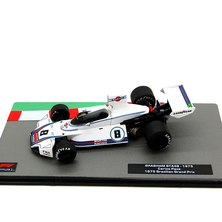 Brabham Ford BT44B F1 1975 Brazilian GP Carlos Pace 1:43