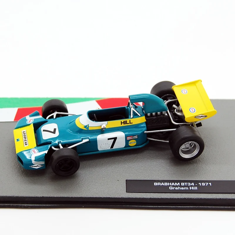 Brabham Ford BT34 F1 1971 Graham Hill 1:43
