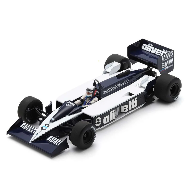 Brabham BMW BT55 Monaco Gp 1986 Elio De Angelis 1:18