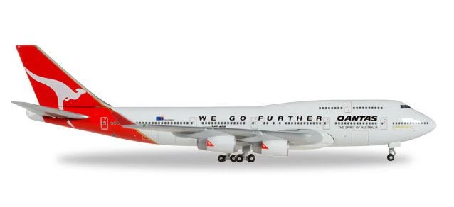 Boeing 747-400 Quantas "We Go Further" 1:500
