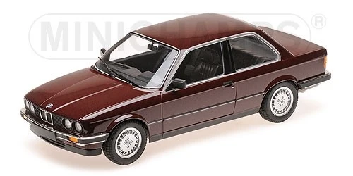 Bmw 323i 1982 red metallic 1:18