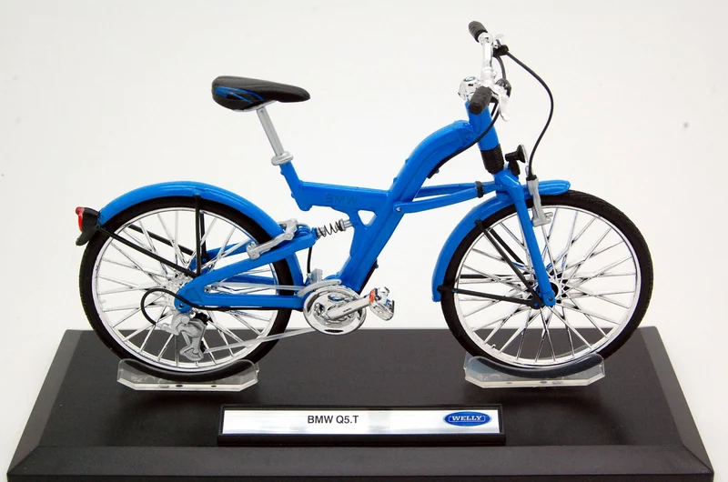 Bicicletta BMW Q5.T blu 1:10