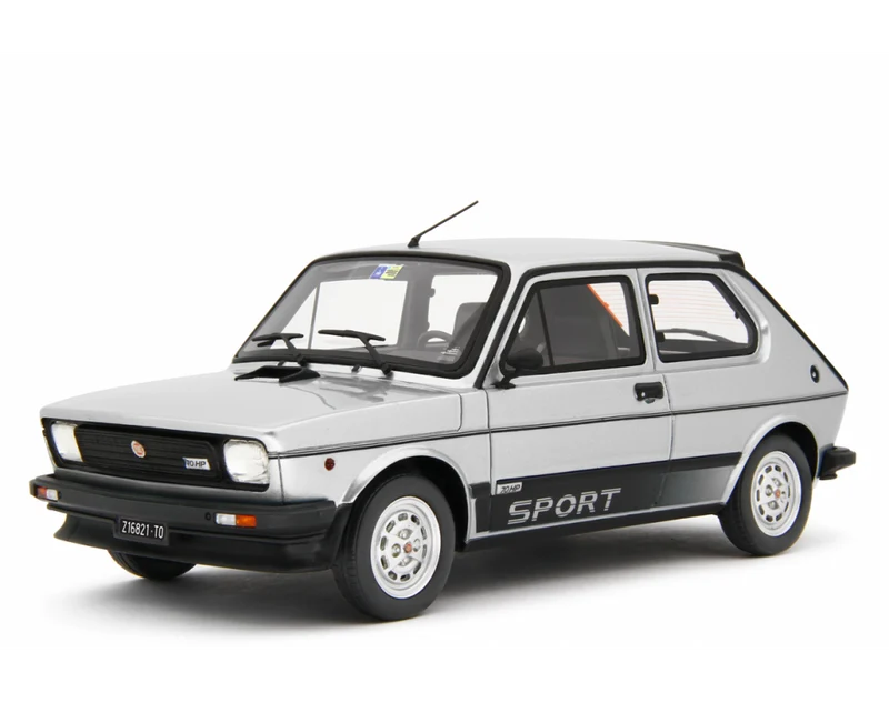 Fiat 127 Sport 70 HP 1981 Grigio metallizzato 1:18