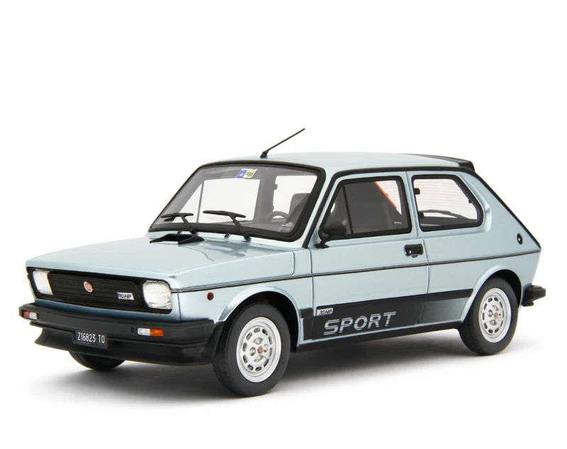 Fiat 127 Sport 70 HP 1981 Azzurro Ghiaccio Metallizzato 1:18