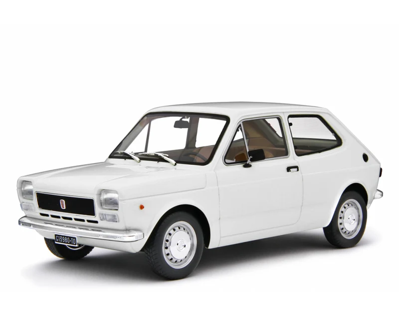 Fiat 127 1° Serie 1972 3 porte Bianco 1:18