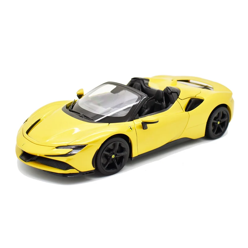 Ferrari SF90 Spider 2021 Gold Metallic 1:18
