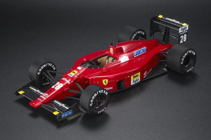 Ferrari F1 640 F1 1989 Brazilian GP Gerard Berger 1:18