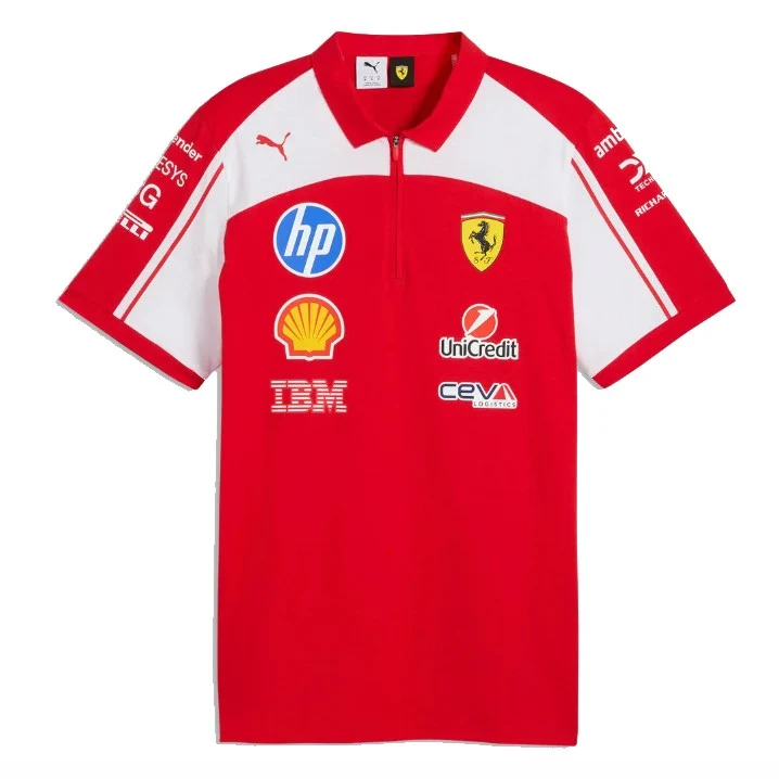 Ferrari F1 2026 Polo Uomo Replica Team Puma