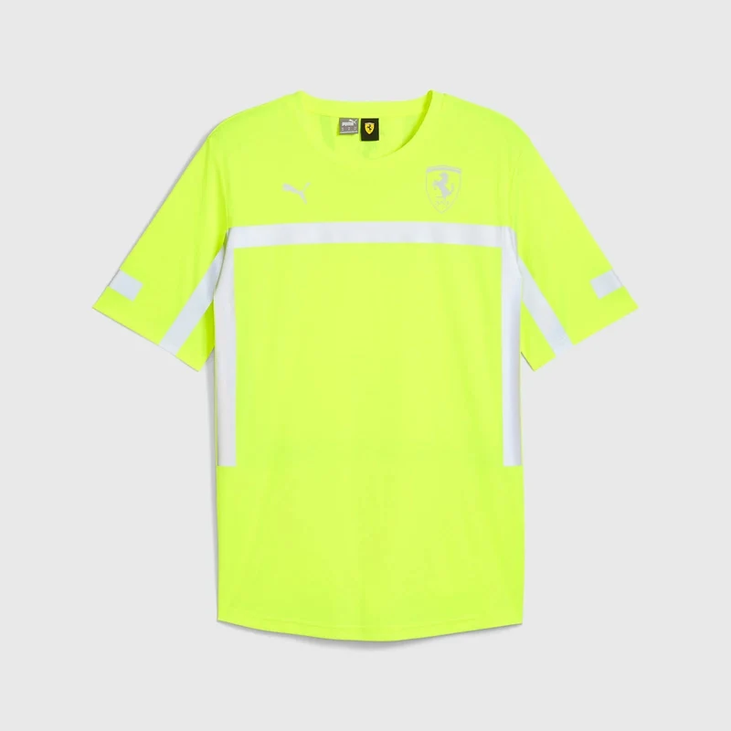 Ferrari F1 2024 T-Shirt Set Up Yellow Fluo