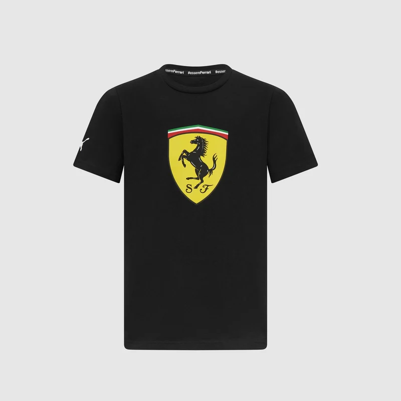 Ferrari F1 2024 T-Shirt Bambino Puma Black