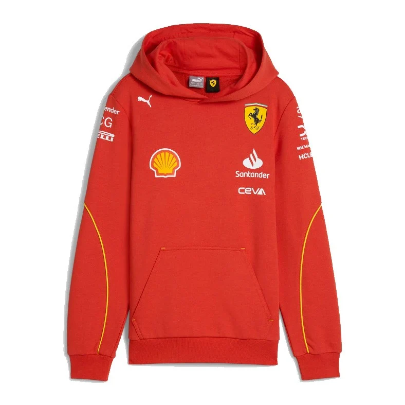 Ferrari F1 2024 Felpa con cappuccio Bambino Replica Team Puma