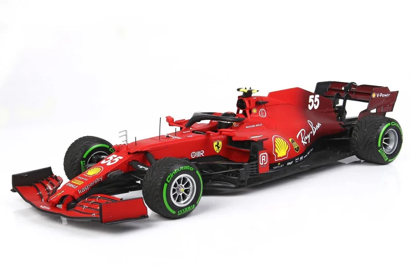 Ferrari F1 2021 SF21 Start Gp Made in Italy ed Emilia Romagna Wet Tires Carlos Sainz 1:18