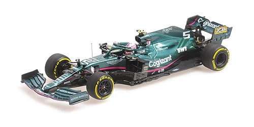 Aston Martin Cognizant AMR21 F1 Team Bahrain GP 2021 Sebastian Vettel 1:43