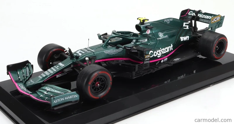 Aston Martin Cognizant AMR21 F1 Team Bahrain GP 2021 Sebastian Vettel 1:24