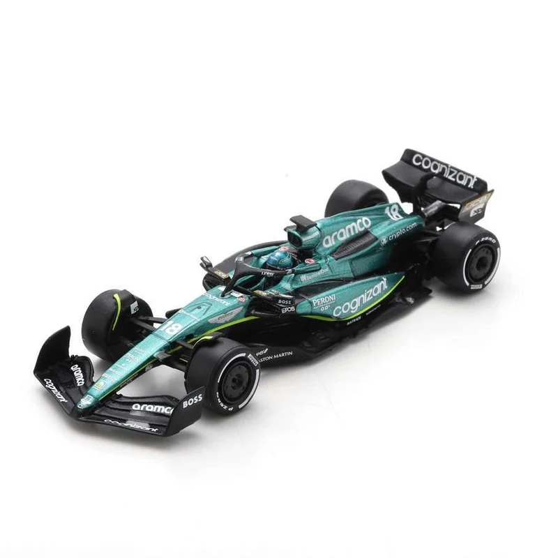 Aston Martin AMR23 Aramco Cognizant F1 2023 Lance Stroll 1:64