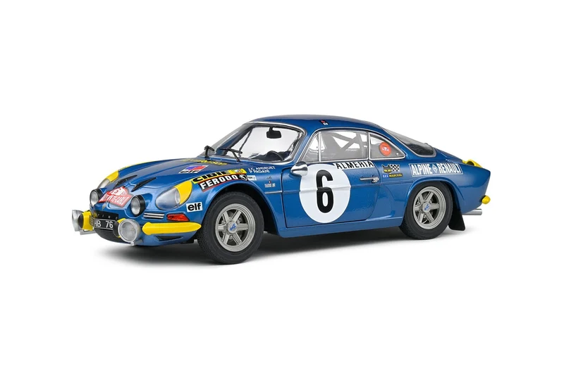 Alpine-Renault A110 1600S Rallye Monte Carlo 1972 Jean-Claude Andruet - Pierre Pagani 1:18