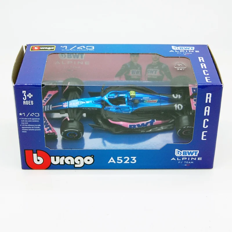 Alpine A523 Team F1 GP 2023 Pierre Gasly 1:43 no driver