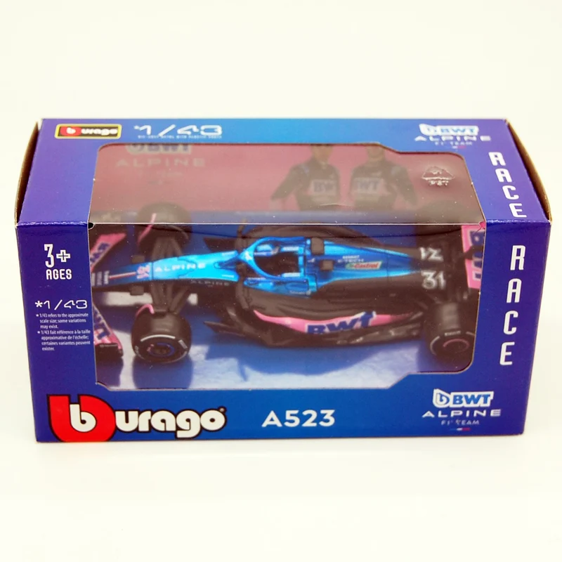 Alpine A523 Team F1 GP 2023 Esteban Ocon 1:43 no driver