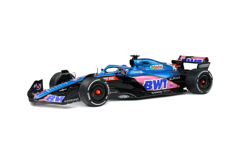 Alpine A522 BWT F1 Team 7th Monaco GP 2022 Fernando Alonso 1:18