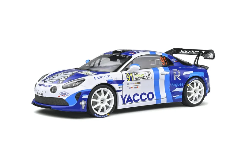 Alpine A110 Rally RGT Winner RGT class Rallye Monza 2020 Pierre Ragues - Julien Pesenti 1:18