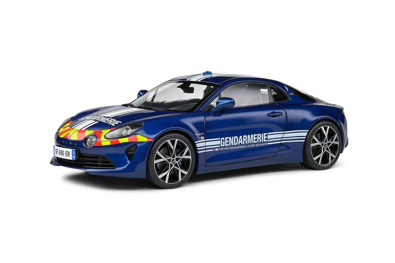 Alpine A110 Gendarmerie 2023 Blue 1:18