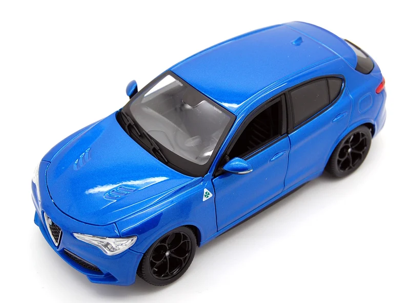 Alfa Romeo Stelvio Quadrifoglio Blu Misano 1:24