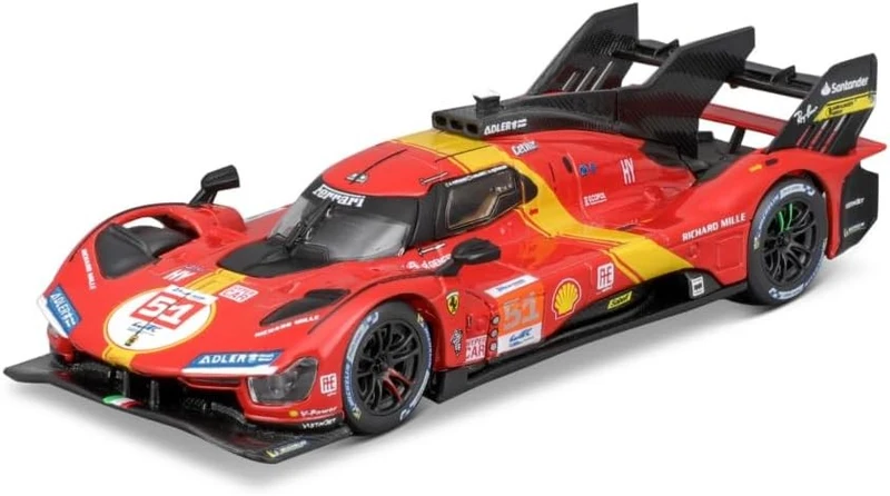 Ferrari 499P 3.0L Turbo V6 Team Ferrari AF 51 Corse Bburago Signature 1:43