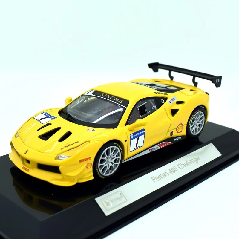 Ferrari 488 Challenge Signature Series Yellow 1:43