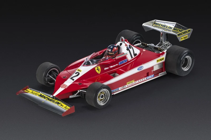 Ferrari 312T3 Canadian Gp 1978 Gilles Villeneuve 1:18