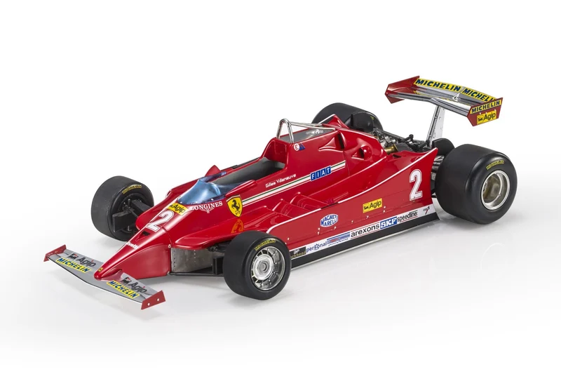 Ferrari 126 C 1980 Gilles Villeneuve 1:18