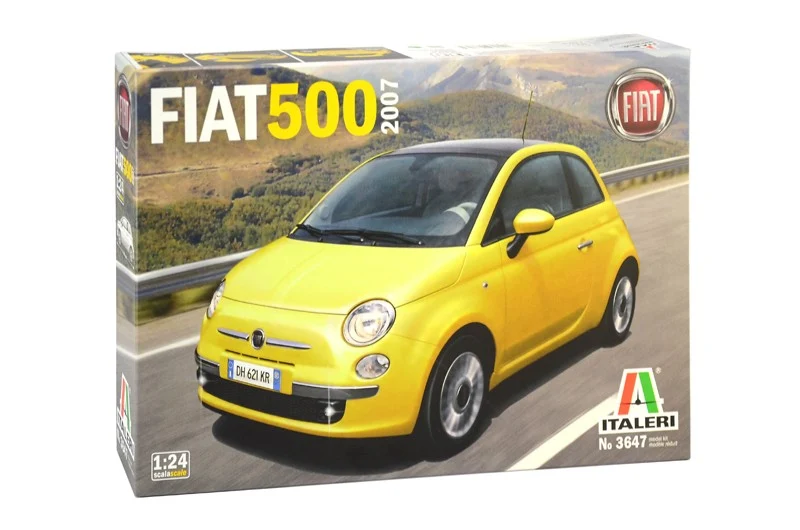 FIAT 500 new 2007 Kit 1:24