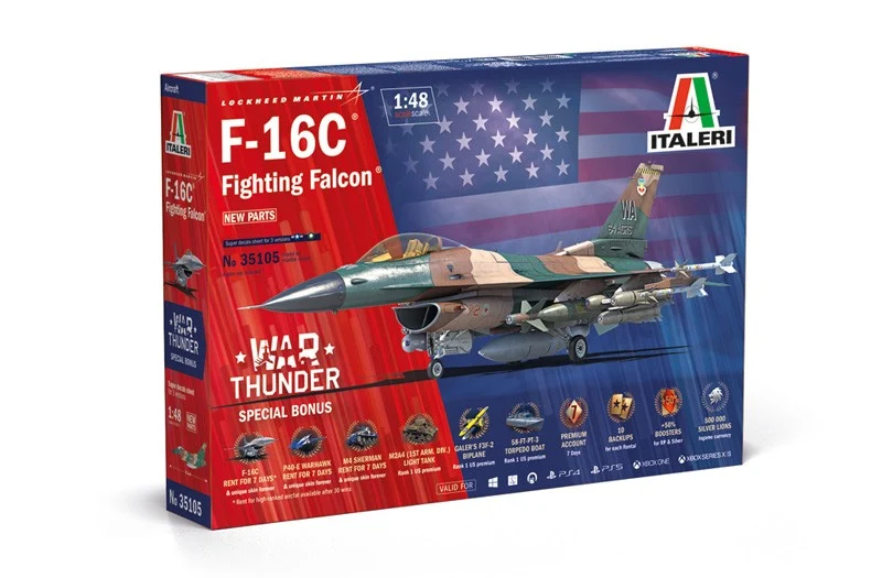 F-16C Fighting Falcon War Thunder Kit 1:48