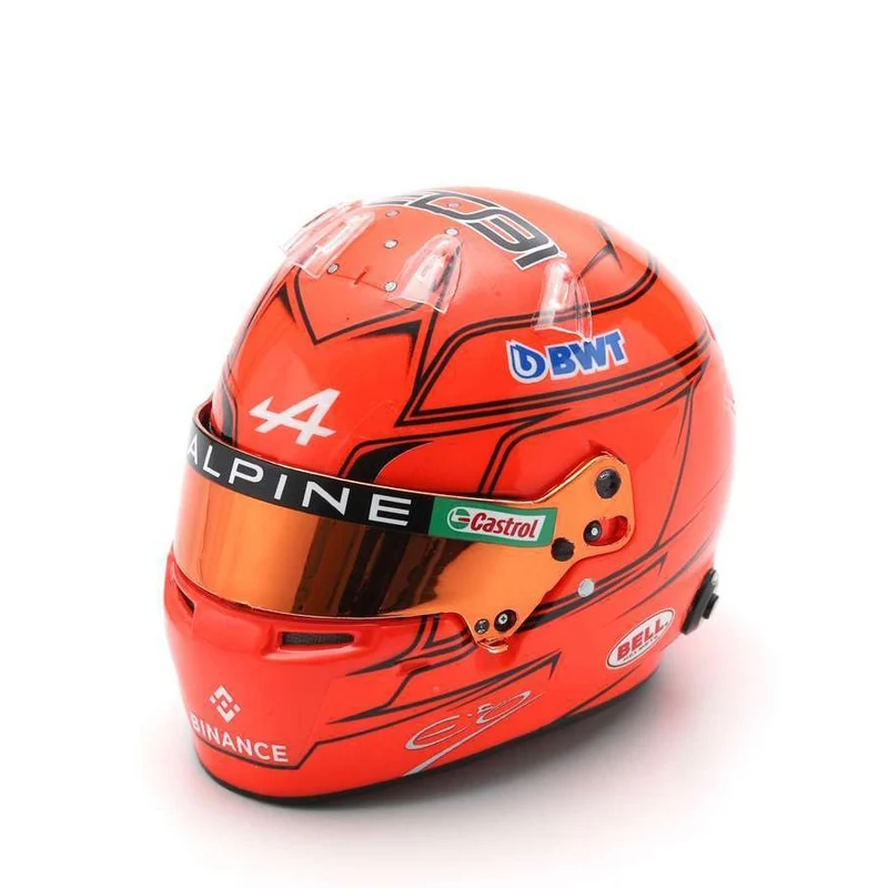 Esteban Ocon Casco Bell Helmet F1 Monaco Gp 2023 BWT Alpine F1 Team 1:5