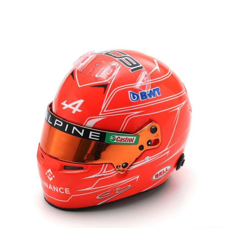 Esteban Ocon Casco Bell Helmet F1 Azerbaijan Gp 2023 BWT Alpine F1 Team 1:5