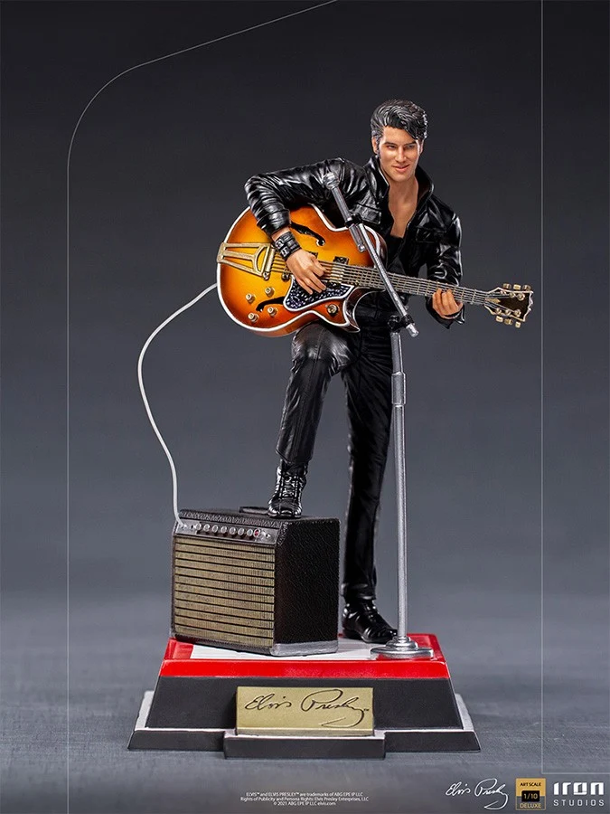 Elvis Presley Come Back Deluxe Iron Studio Statua 1:10