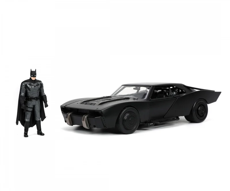 Batmobile 2022 with Batman Figure 1:24